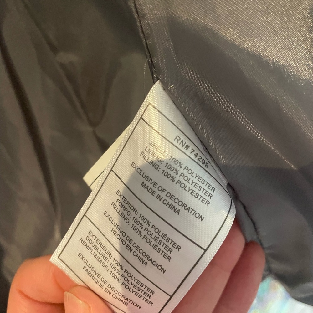 Vintage Old School Gray/Grey Reebok medium jacket - Picture 6 of 6